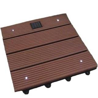  Deck n Go Composite Wood Decking Tiles   BROWN (SM 4P A B 