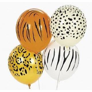 Jungle Animal Print Safari Balloons (50PC)