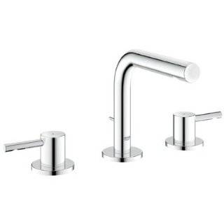   WaterCare High Spout Wideset Lavatory Faucet, Infinity Brushed Nickel