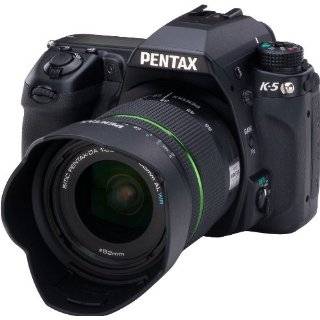 Pentax K 5 16.3 MP Digital SLR with 18 55mm Lens and 3 Inch LCD (Black 