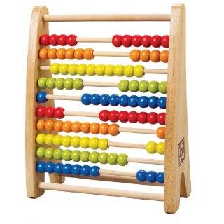  Melissa & Doug Classic Wooden Abacus Toys & Games