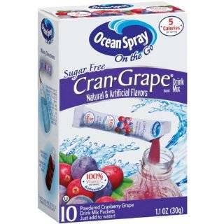 Ocean Spray Drink Mix Cran   Grape On The Go   6 Pack