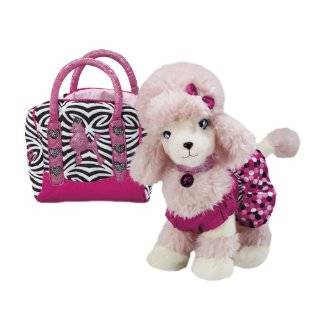 Barbie Pets Sequin (poodle) with Zebra Print Bag and Dress