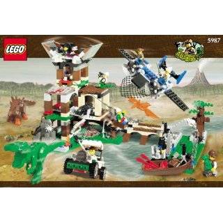LEGO Adventurers Dino Island 5987 Dino Research Compound