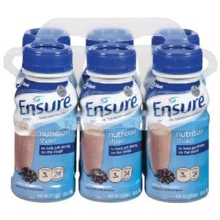 Ensure Complete Balanced Nutrition Drink, Coffee Latte, 8 Ounce (Pack 