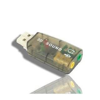 External 5.1 USB 3D Audio Sound Card Adapter for PC Desktop Notebook 