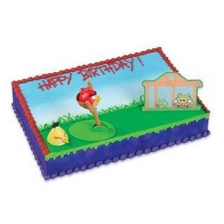 Angry Birds Party Supplies Cake Topper Decorating Kit