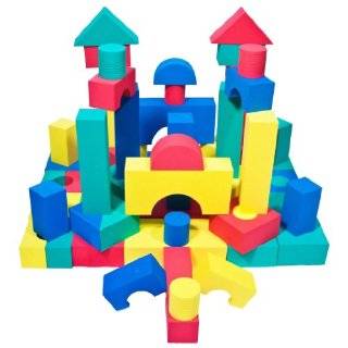  Foam Building Blocks   100 Pieces Toys & Games