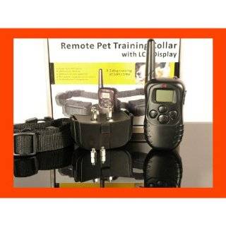Remote Pet Trainer LCD display Dog Electric Training Collar With 