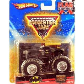 Batman (Mud Trucks)   Hot Wheels Monster Jam Flag Series #33 164 