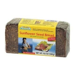 Mestemacher Bread Sunflower Seed, 17.6 Ounce (Pack of 6)
