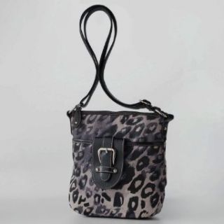 Croft & Barrow® Essentials Leopard Cross Body Handbag
