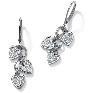 silver diamond accent dangle earrings msrp $ 128 00 today $ 49 99 off