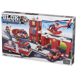 Mega Bloks Blok Squad Fire Patrol Station Play Set