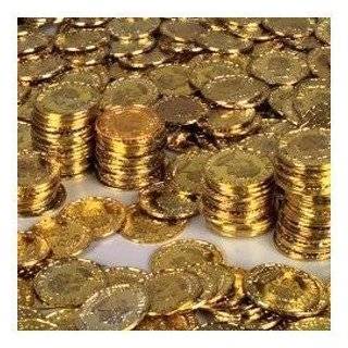 Gold Coins (144 Pc)  Plastic Toy Coins for Pirate Parties