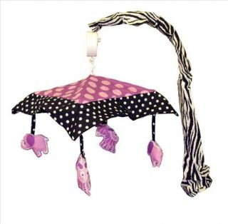 Musical Mobile for Animal Planet Purple Baby Crib Bedding Set by Sisi