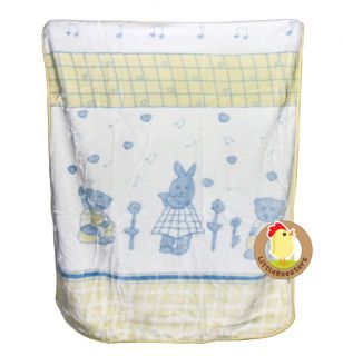 Deluxe Baby Kids Super Soft Mink Faux Fur Cot Bed Blanket 140cm x 110cm