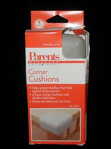 New Parent's Magazine Baby Toddler Safety Corner Cushions 4 Pack Toddler