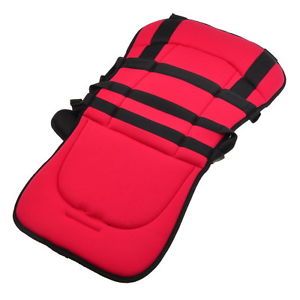 Red Baby Child Car Safe Safety Booster Harness Seat Cover Cushion