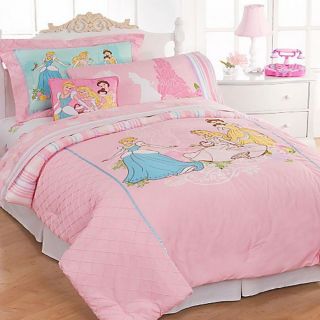 Disney Bedding Princess Twin Comforter Bed in A Bag Set