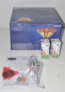 Harbor Breeze Tiffany Style Glass Ceiling Fan Light Kit