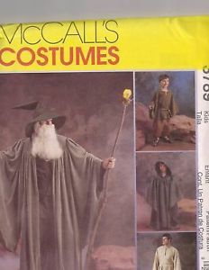 McCalls Wizards Hobbit Costume Pattern 3789 Kids 3 8