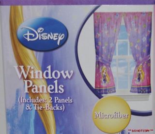 New Disney Tangled Princess Rapunzel Window Curtains Panels Drapes Kids Room