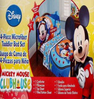 Mickey Mouse Toddler Bed Set
