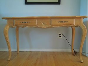 Ethan Allen Country French Sofa Table