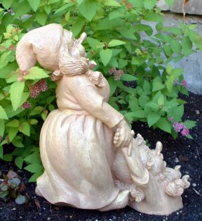 Mr Mrs Garden Gnome Sandstone Color Ready to Paint