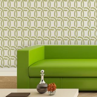 Large Modern Wall Allover Stencil Pattern Chain Link for DIY Wall Decor