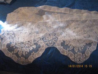 White Lace Curtain Valance