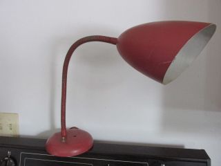 Vintage Gooseneck Industrial Retro Art Deco Desk Lamp Industrial Desk Lamp