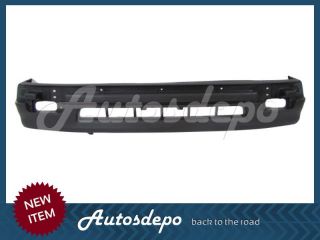 1998 2000 Toyota Tacoma 2WD Front Bumper Cover Blk with Molding Trim Chrome 2P