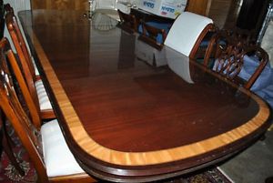 Ethan Allen Mahogany Large Conference Table 12 ft Long 144 inch Retail $8000