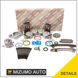 00 06 Toyota Corolla Celica GTS Matrix 1 8L 2ZZGE Overhaul Engine Rebuilding Kit