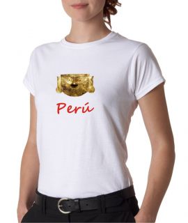 Womens Tumi Peruvian Inca Sun God Peru Tourist World T Shirt Tee