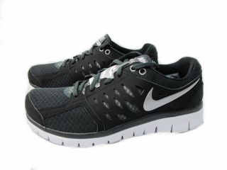 Nike Flex 2013 RN Black Silver White 579821 004 Running Men