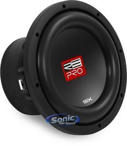 Re Audio SX Pro 10D2 SXPRO10D2 1000W 10" Dual 2 Ohm SX Pro Car Subwoofer Sub