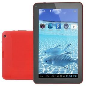 9" Dual Camera 8GB A13 Google Android 4 1 OS Capacitive Touch Screen Tablet Red