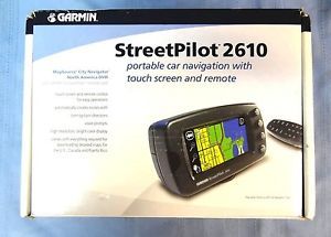 StreetPilot 2610 Garmin GPS Navigation Touch Screen Remote 128MB Memory Card
