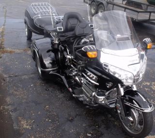 Motorcycle Trailer Pull Behind Cargo Behind Spyder Harley Goldwing More