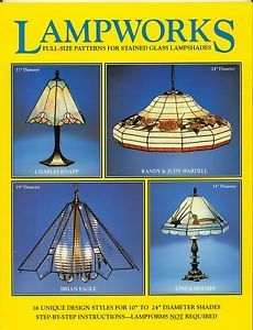 Lampworks Stained Glass Lamp Shade Pattern Book Books Lights