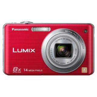 Panasonic Lumix DMC FH20 Digital Camera Red 411378203359