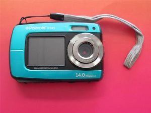 Polaroid IF045B 14 1 MP Digital Dual Screen LCD 3M Water Proof Camera Blue Works