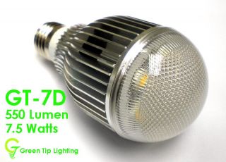 110VAC 7 Watt 7x1W Warm White LED Globe Light Bulb E27