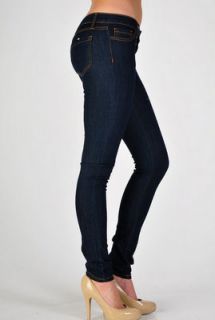 New Dark Blue Women Skinny Jeans Cello Navy Jeggings Slim Pants Trousers Stretch