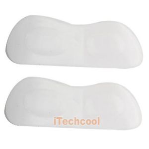 1 Pair Thicken Silicone Gel Feet Insoles Cushion Heel Foot Care Shoe Pads
