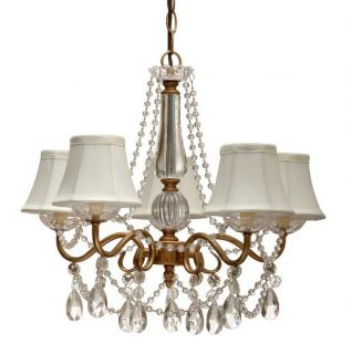 French Country Chic 5 Arm Chandelier Free SHIP