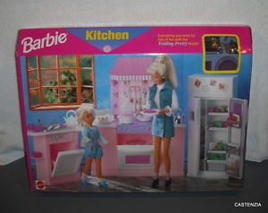 Casa da Barbie Folding Pretty House 1996 Dobrável Quarto Cozinha Sala  Colecionador Casinha Boneca | Produto Vintage e Retro Barbie Usado 89758684  